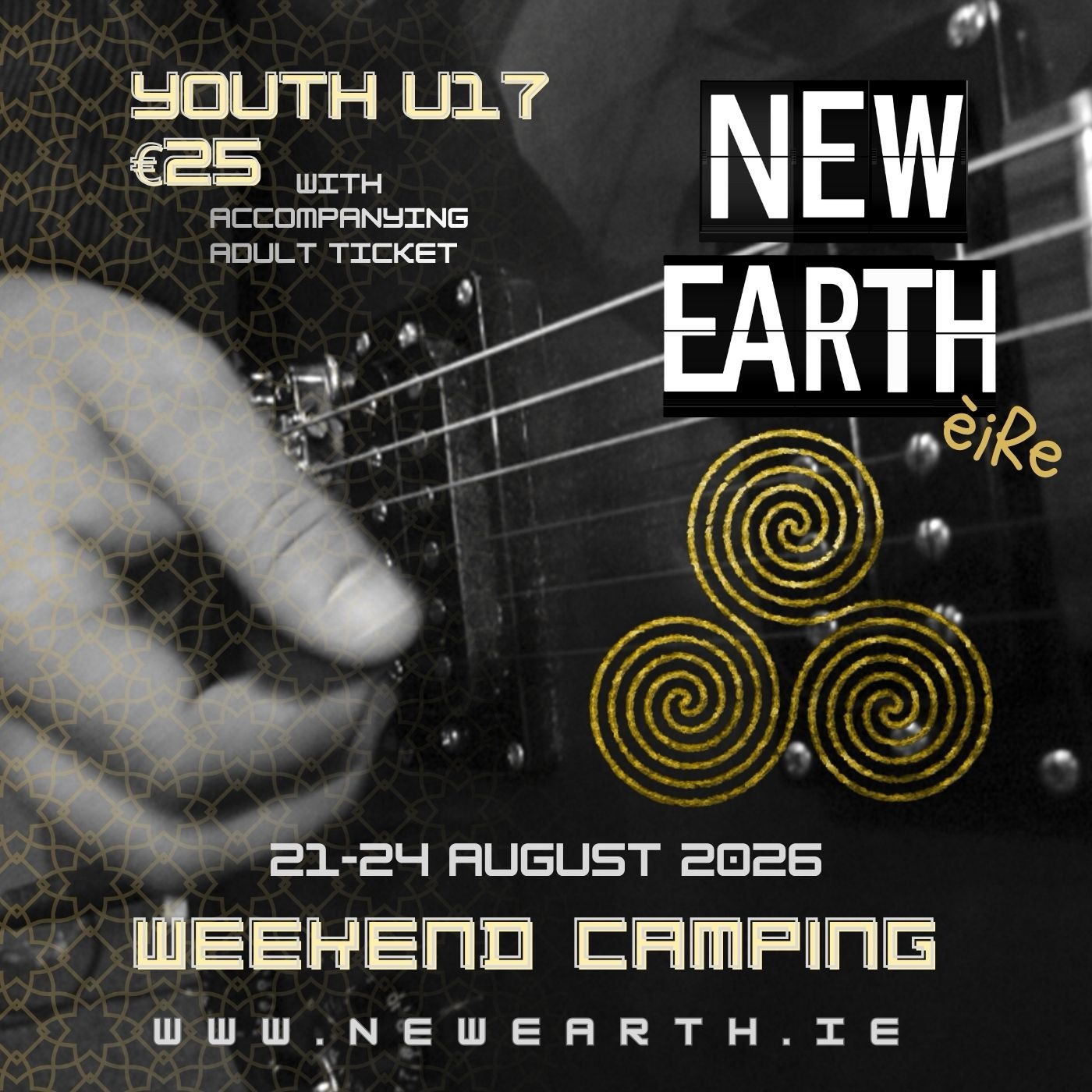 New Earth èiRe 2026 - Youth U17 Ticket