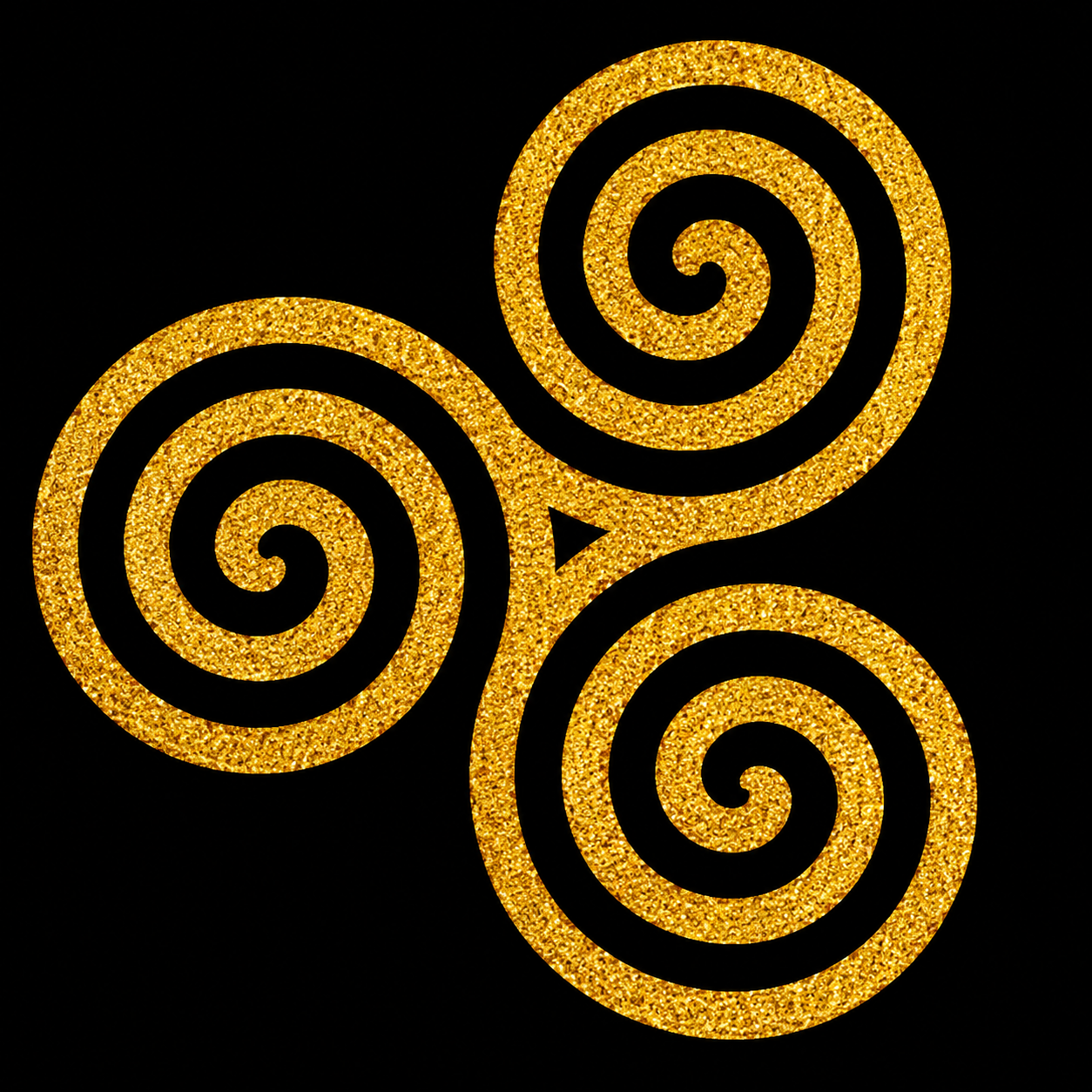 New Earth Spiral Gold