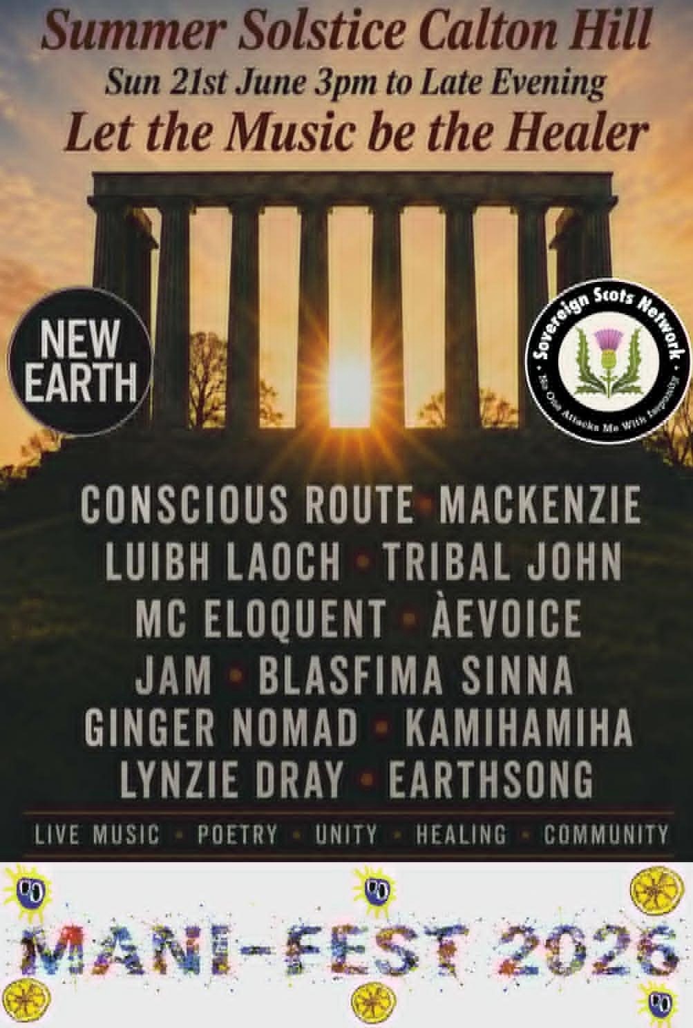 Summer Solstice Calton Hill Summer Solstice Calton Hill