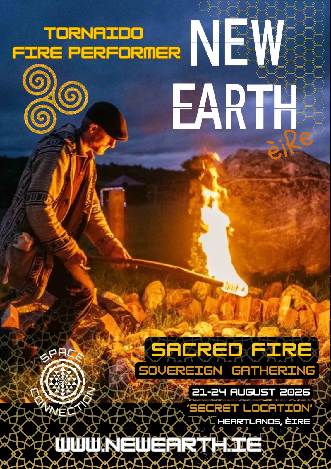 Tornaido Fire performer